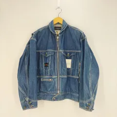 ニコルクラブフォーメン NICOLE CLUB FOR MEN 1987年 鈴鹿サーキット 世界選手権 BMW K-75S デニムジップブルゾン メンズ 表記無 のサムネイル