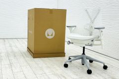 【未開封未使用品】 ハーマンミラー セイルチェア ミドルバック 中古 Herman Miller 中古オフィス家具 フルアジャスタブルアーム ランバーサポート グレー 【A000003079】