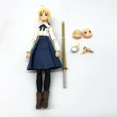 【中古】マックスファクトリー figma セイバー 私服ver.　本体のみ Fate/stay night[97]