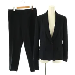ザ・スーツカンパニー THE SUIT COMPANY she スーツ ジャケット パンツセット テーパード 40 紺 /CX ■OS