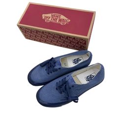 186000　極美品★　VANS オーセンティック アナハイム ファクトリー  ミックスドブルーインディゴ 28.5cm VN0005UCC96