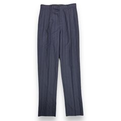 WACKO MARIADORMEUIL ストライプ スラックス ダークグリーン WACKO MARIA 【値下げ】WACKO DORMUIL社製 ストライプスラックス