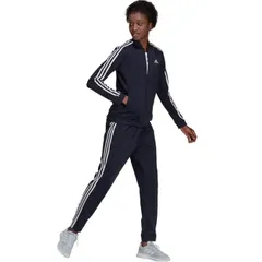 ★アディダス ADIDAS  新品 レディース ジャージ ジャケット パンツ 上下セット SET スーツ 紺 [SETH10155-S] 五 零★QWER★