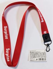 【456円ショップ】　ネック ストラップ　Surprise