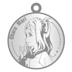 【中古】キーホルダー・マスコット(キャラクター) 小原鞠莉 「ラブライブ!サンシャイン!! トレーディングメタルチャーム」