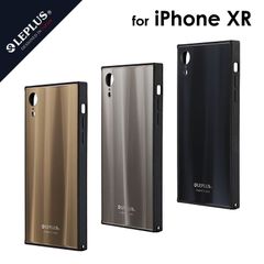 iPhone XR 背面ガラスシェルケース「SHELL GLASS SQUARE」 LP-IPMGSQ ケース カバー 背面ケース 背面カバー シェル ガラス アイフォン アイフォンケース
