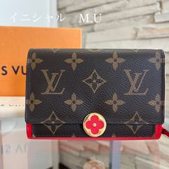 【未使用品】ポルトフォイユ・フロール コンパクト　ルイヴィトン　おり財布