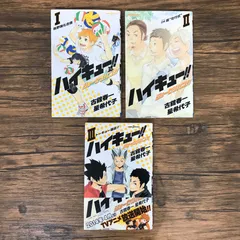 ハイキュー！！ショーセツバン！！1,2,3巻/古舘春一、星希代子/0225014142-YP/GF09541