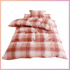 ☆人気商品☆メリーナイト 綿100% 掛布団カバー 「オントーン」 シングルロング ピンク MN623552-16