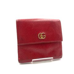 GUCCI エナメル 三つ折り財布 レッド GGロゴ 外装美品 - メルカリ