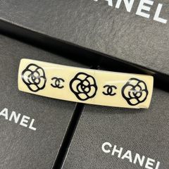936 CHANEL シャネル バレッタ ココマーク カメリア 03P - メルカリ
