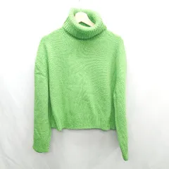 ◇ ⊇ H&M エイチアンドエム タートルネック 長袖 ニット サイズS グリーン系 レディース E  【1502030018325】