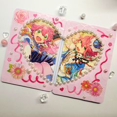 〚pinksoda2様〛デコ 硬質ケース 287】硬貨ケース デコ❀硬質ケース デコ❀トレカケース デコ