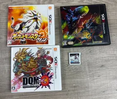 任天堂 3DS 4本セット ゲーム ポケモン ドラクエ モンハン ステラグロウ