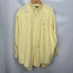 90年代 Ralph Lauren YARMOUTH ボタンダウン　長袖シャツ　サイズ17 1/2-33 06101705 01