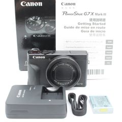 キャノン PowerShot G7 X Mark III ブラック