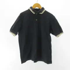 ポールスミスコレクション PAUL SMITH COLLECTION 近年モデル ポロシャツ カットソー 半袖 紺 ネイビー Lのサムネイル