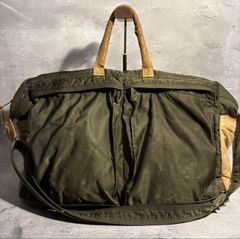 フランス製　A.P.C. リネン素材　ボストンバック カーキ フランス製 A.P.C. リネン素材 ボストンバック カーキ - メルカリ