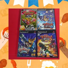 ■ラチェット&クランク 1~4 4点まとめ PS2ソフト【チャレンビー ゲームソフト】
