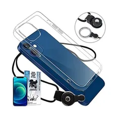 シズカウィル(shizukawill) Apple iPhone12 mini ケース クリアケース カバー (クリア iPhone12 m)