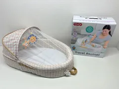 Travel Bassinet ポータブル多機能ベビーベッド tiibaby 蚊帳付き 新生児用 屋外 旅行のサムネイル