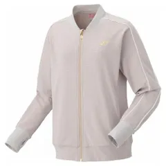 【新品・5営業日で発送】YONEX ヨネックス ウィメンズニットウォームアップシャツ (57084) 色 : サンドグレー サイズ : O 