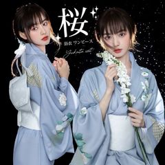 浴衣 ワンピース 高校生 桜 浴衣 レディース 花火大会 ゆかた 女性 浴衣 浴衣 セット 女性 浴衣 レディース ゆかた 大人 ワンピースタイプ 作り帯 大きいサイズ 大人 着物mkyukata08