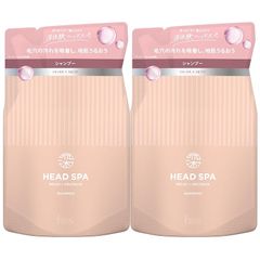 h&s 深体験ヘッドスパ シャンプー 詰め替え×2 セット リラックス×うるつや エイチアンドエス