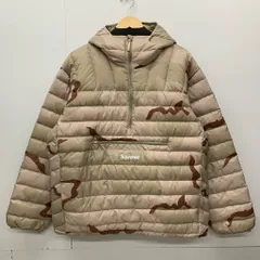 未使用 Supreme 24FW Micro Down Half Zip Hooded Pullover Desert Camo サイズL シュプリーム マイクロダウン ハーフジップ フーデッドプルオーバー デザートカモ 【X0374-001】□214