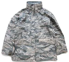 00s USA製 米軍 USAF APECS ABU デジタル タイガーカモ GORE-TEX ゴアテックスパーカー リフレクション べルト付き M/R★ジャケット