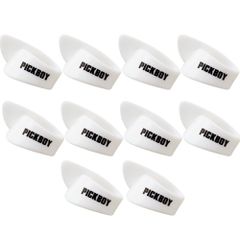Pickboy ピックボーイ ギターサムピック TP-W/XL ホワイトXL-sizeセルロイド素材10個入り フィンガーピッキングのスタイルで使用します
