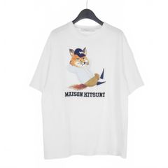 MAISON KITSUNÉ Tシャツセット グリーン・ホワイト　キツネ Maison Kitsune（メゾンキツネ）の「CHILLAX FOX PATCH CLASSIC