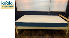 【中古品】オリジナルコアラマットレス　リユース品（シングルサイズ※側面青色）
