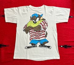 希少デザイン☆90s タスマニアンデビル バイク Tシャツ M - メルカリ