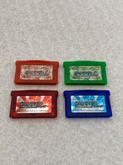 ゲームボーイアドバンス　ポケットモンスター 　4点