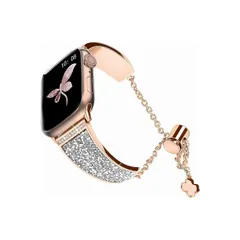 Apple Watch きらきらバンド 41mm 40mm 38mm オシャレ 優雅で華奢 ブレスレット