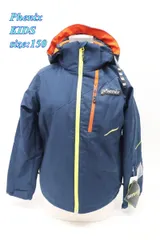 Phenix フェニックス ジュニア スキージャケット サイズ150 ネイビー PS6G22P81 スポーツ キッズ R2508-058