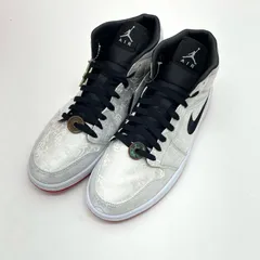 【尾張小牧店】 中古 NIKE | ナイキ スニーカー AIR JORDAN 1 MID SE FEARLESS  CLOT ホワイト サイズ:28.5cm【126】