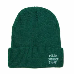 POLER ポーラー FANCYMAN BEANIE (PINE) ビーニー ニット帽 ニットキャップ KNIT CAPのサムネイル