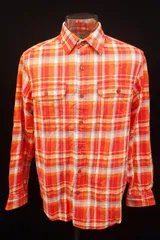 ■52 L.L.Bean  エルエルビーン ネルシャツ  チェックシャツ サイズS■