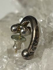 90,s本格派R&RインスパイアSILVER925ジュエリースタッドピアス美品