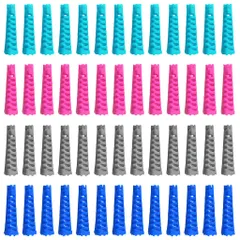 パーマ 円錐 ロッド パーマロッド ヘアパーマロット ヘアローラー ヘアカーラー スパイラルパーマ (48個セット) [48個セット]のサムネイル