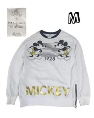 DisneySTORE　裏起毛ミッキーマウススウェットトレーナーOR00142　M　白
