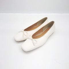 CHEMBUR チェンバー スクエアトゥスタッズバレエシューズ 36.5 - メルカリ