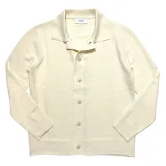 LARDINI ラルディーニ ジャケット ニット / コットン ナイロン ブークレ カーディガンジャケット / メンズ イタリア ニットカーディガン ニットジャケット アイボリー / 4116-5mml356013のサムネイル
