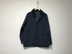 本物ジーユーGUナイロンジップミリタリージャケット長袖サーフアメカジミリタリースケーターストリートビジネススーツパーティードレスメンズ紺ネイビーS