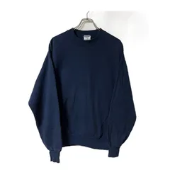 USA製 アメリカ製 JERZEES 古着 無地 スウェット スエット トレーナー ネイビー ヴィンテージ  ジャージーズ