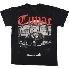 古着 2pacトゥーパック ラップTシャツ ラップT メンズM相当/eaa574259