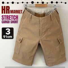 ハリラン/ハリウッドランチマーケット/HR MARKET★ストレッチキャンバスカーゴショート/ショーツ★サイズ3/w91cm  #2505M018