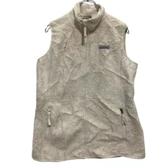 Columbia ジップアップ ボアフリース ベスト レディース L アイボリー コロンビア 古着卸 アメリカ仕入 a702-7133